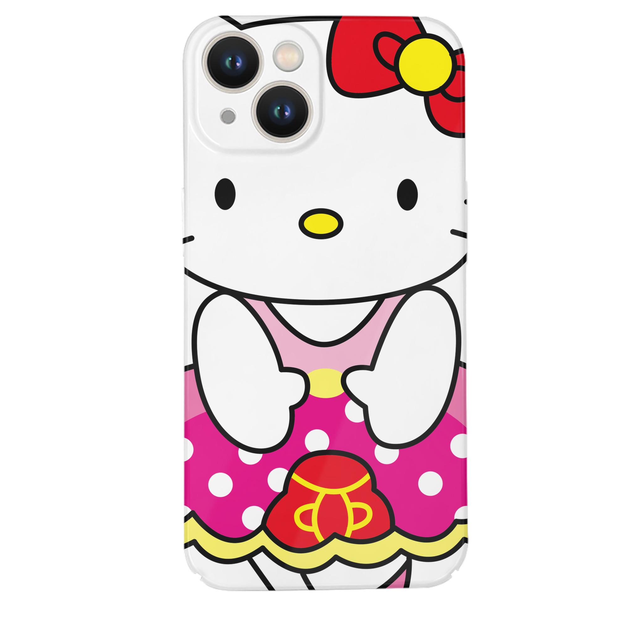 （画像用） Hello Kitty ハローキティ 【iPhone 14シリーズ対応】ハードケース